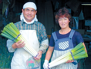 画像：白神ねぎ